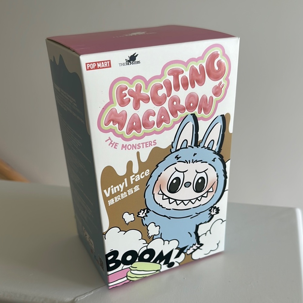 NIB Unopened TOFFEE Labubu from Exciting Macaron collection! From PopMart